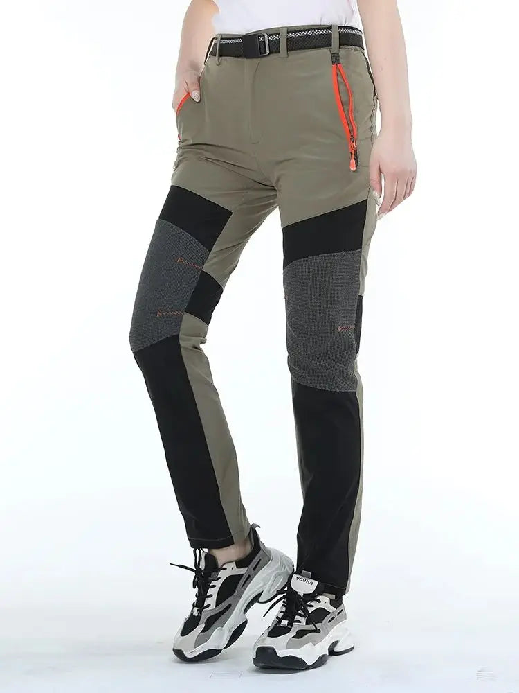 Women's Waterproof Hiking Pants, Quick Dry, Outdoor Camping, Climbing, Trekking, Mountain Trousers, Ripstop, Summer