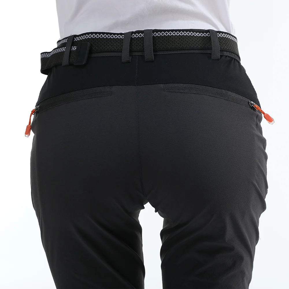 Women's Waterproof Hiking Pants, Quick Dry, Outdoor Camping, Climbing, Trekking, Mountain Trousers, Ripstop, Summer