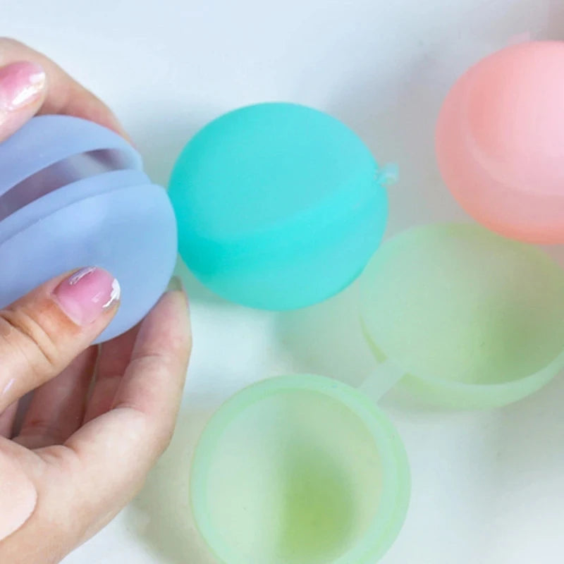 Reusable Water Balloons Toys Quick Fill Sealing Water Bomb for Summer Games Adults Outdoor Activities Toy Gifts