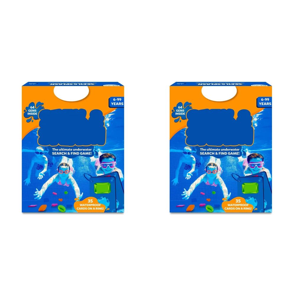 1set Educational Underwater Colorful Gem Pool Diving Dive Gems Pool for Kids Learning Games Outdoor Activities For Summer Pool