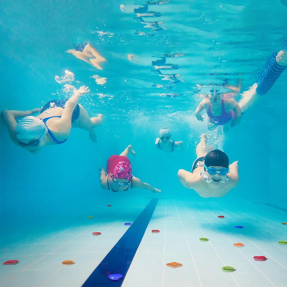 1set Educational Underwater Colorful Gem Pool Diving Dive Gems Pool for Kids Learning Games Outdoor Activities For Summer Pool