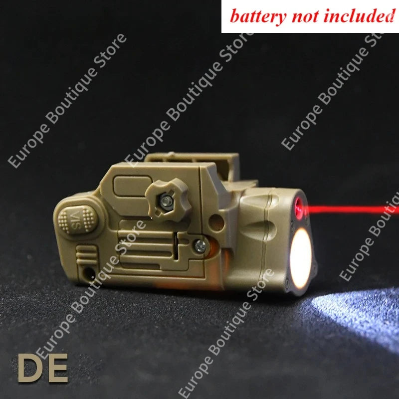 2026 SBAL PL New Red Dot Laser Plastic Material Sight Strobe Flashlight Pistol Hanging Scout LED Lamp Airsoft Hunting