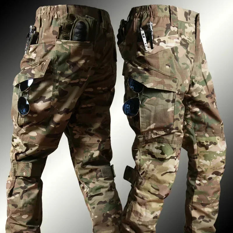 Tactical Suit Men Airsoft Hunting Clothes Paintball Military Uniform Assault Hiking Shirts Special Forces Sets Outdoor Pants