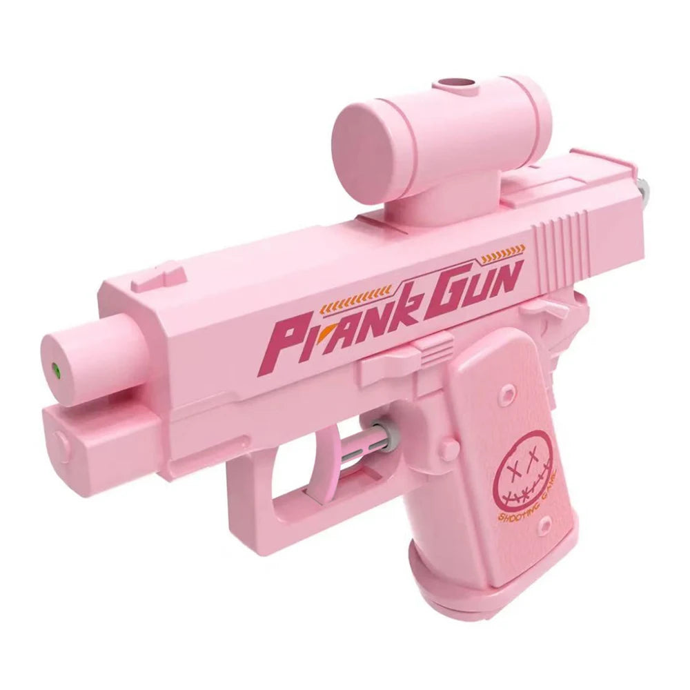 Outdoor Summer Water 2-Way Squirt Gun - Press & Spray Water Gun,Reverse Splash Toy for Prank Fun,Stress Relief, Water Fight Game
